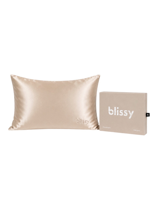 Blissy Other - Blissy 100% Mulberry Silk Pillowcase Champagne Standard NIB